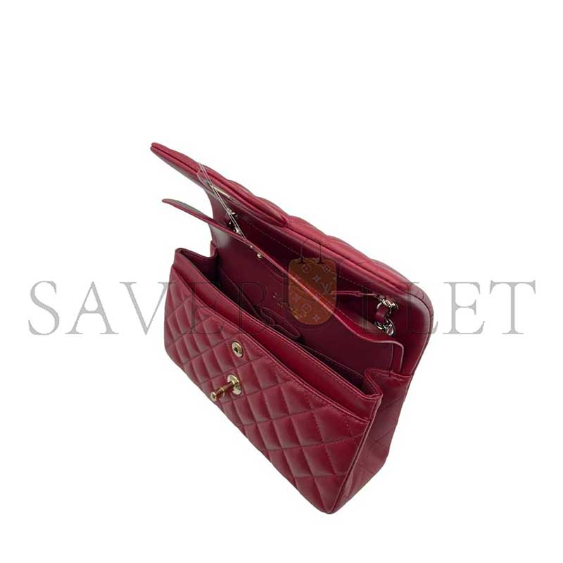 CHANEL LAMBSKIN SMALL CLASSIC FLAP BAG A01112 (23*14*6.5cm)